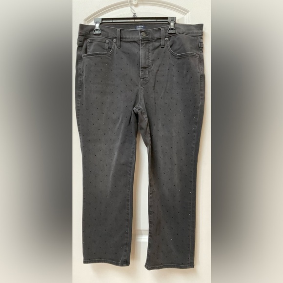 J. Crew Bling Crop Jeans - Picture 1 of 4